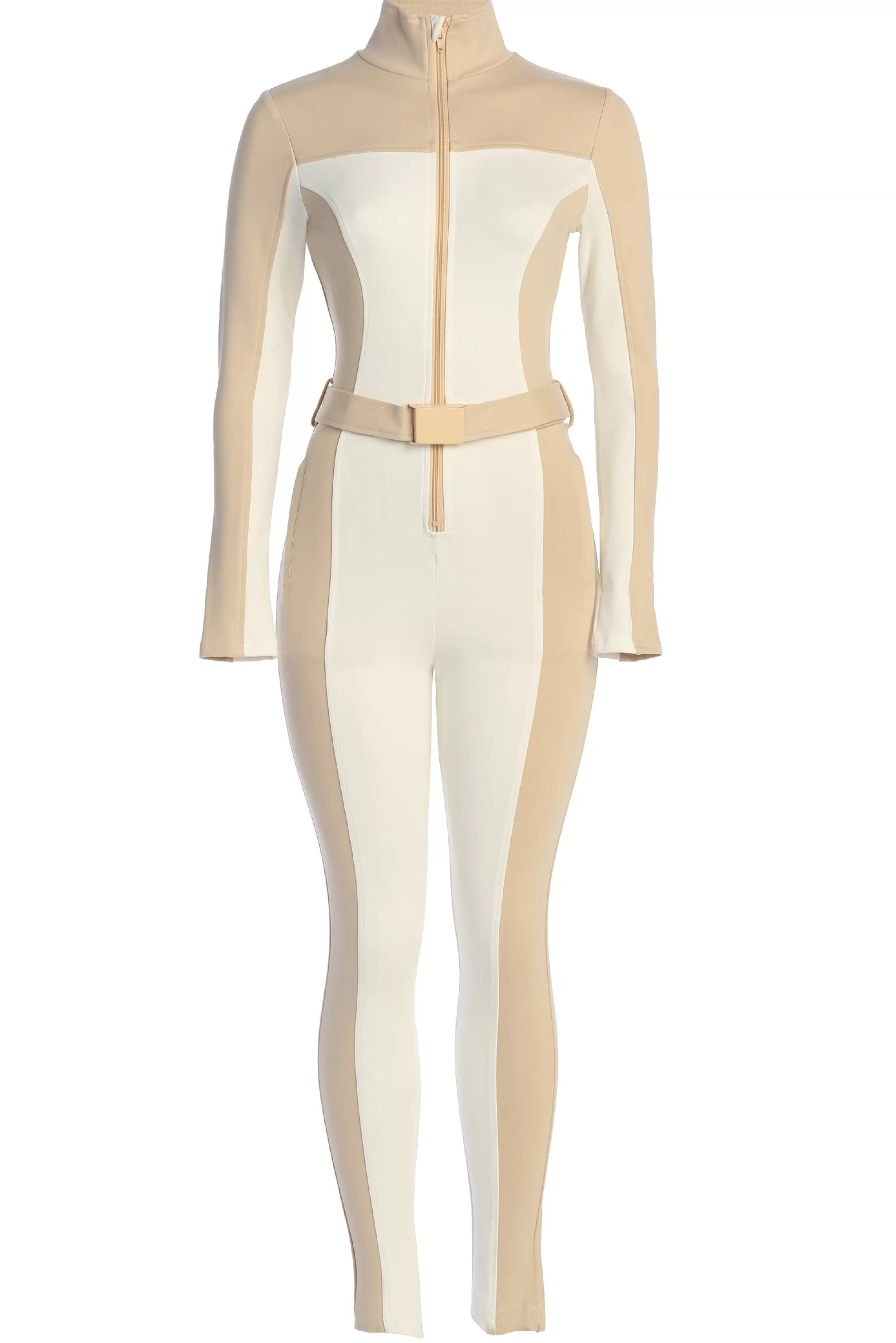 JLUXLABEL Beige Arctic Rush Ski Suit