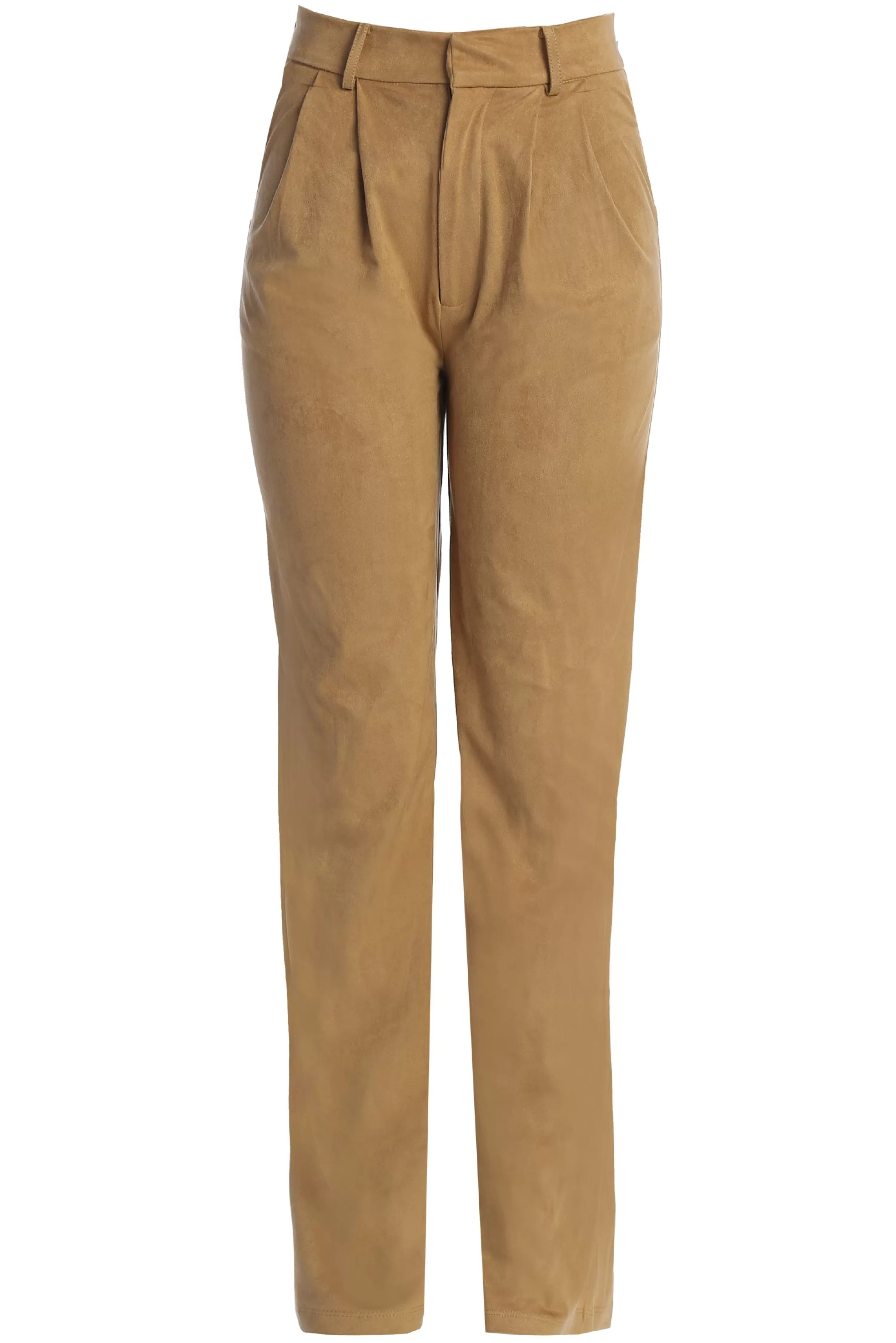 JLUXLABEL Beige Classic High Rise Trousers