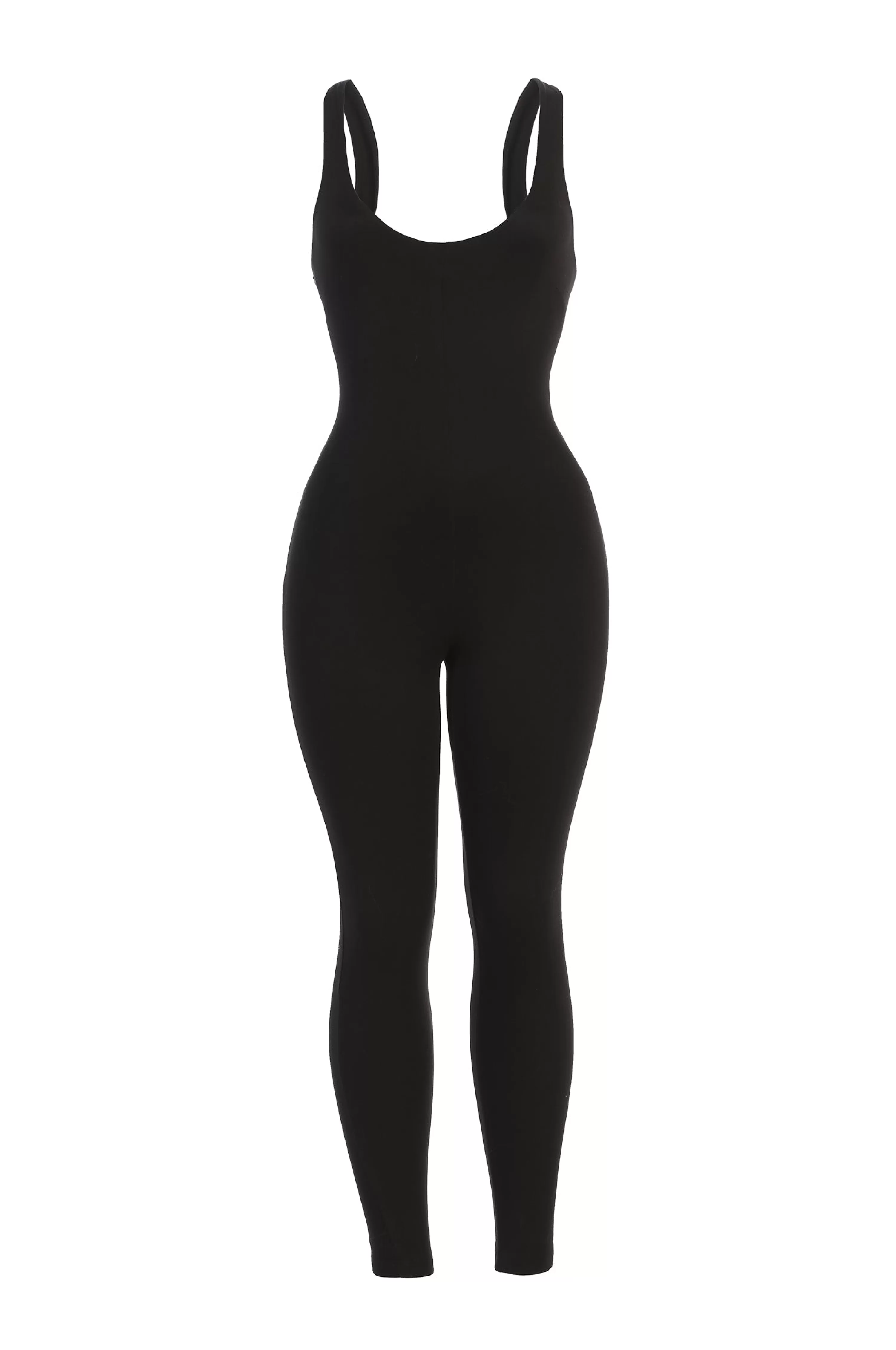 JLUXLABEL Black Alo Double Layer Jumpsuit