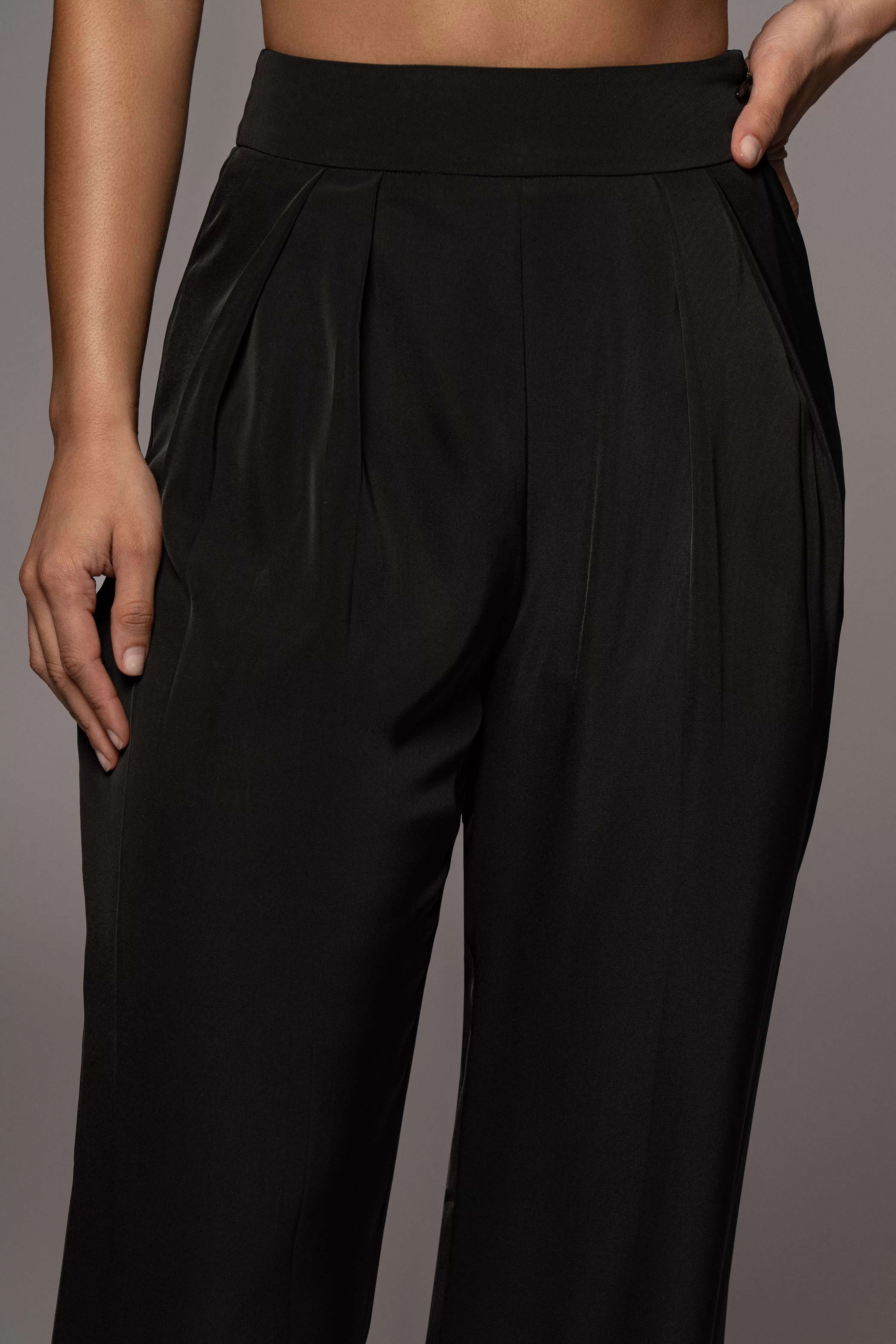 JLUXLABEL Black Candice Trousers