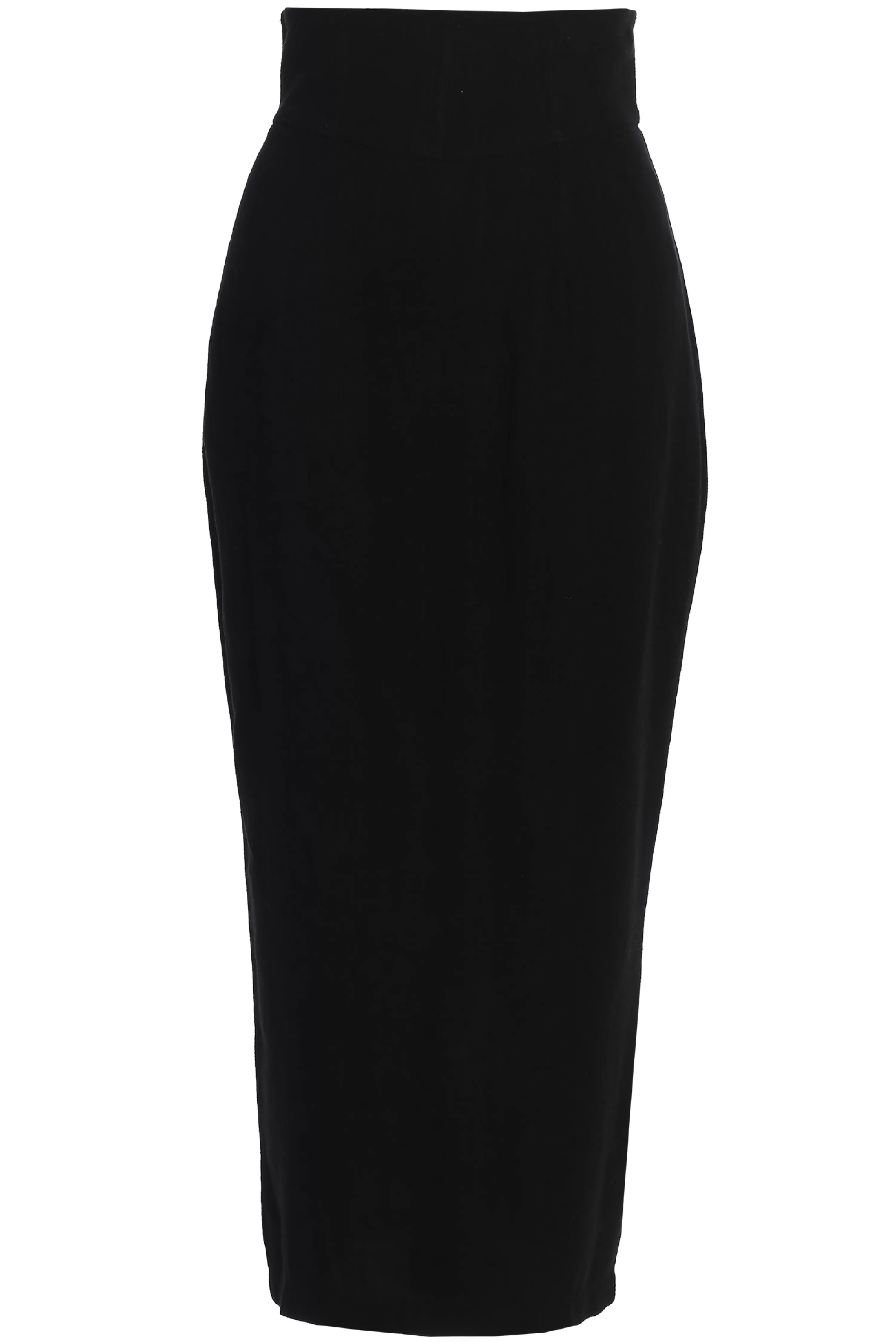 JLUXLABEL Black Coastland Linen Skirt