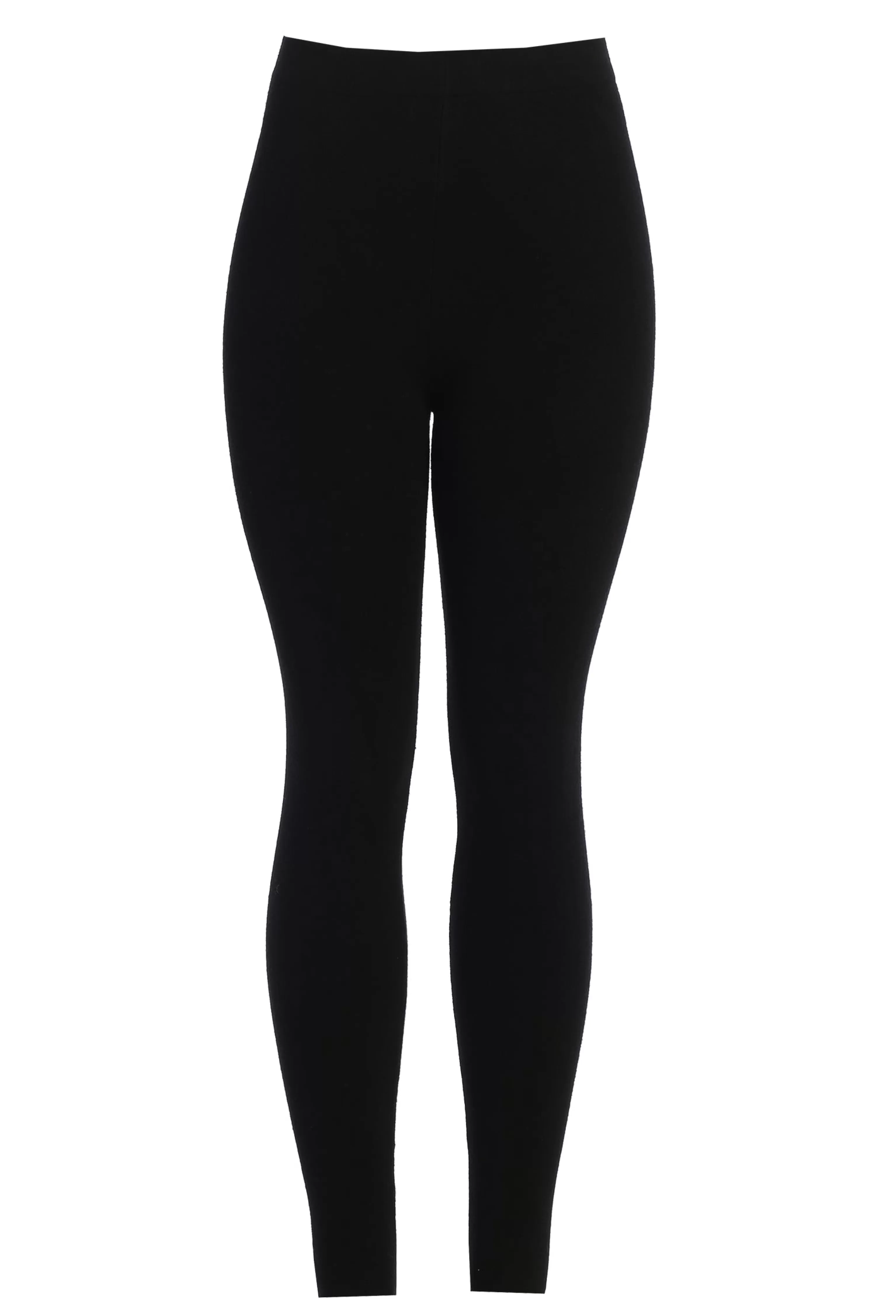 JLUXLABEL Black Effortless Knit Leggings