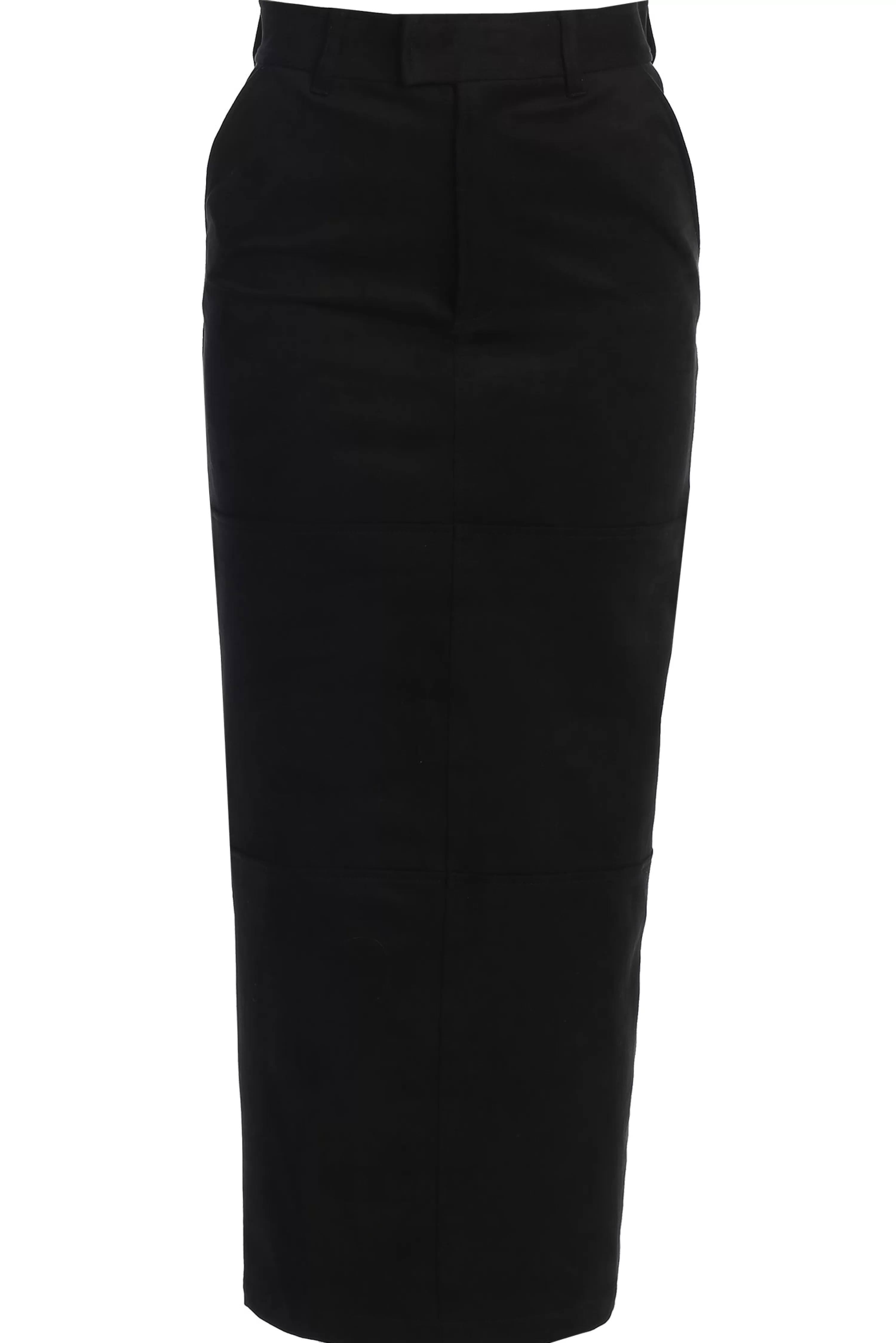 JLUXLABEL Black Joy Suede Maxi Skirt