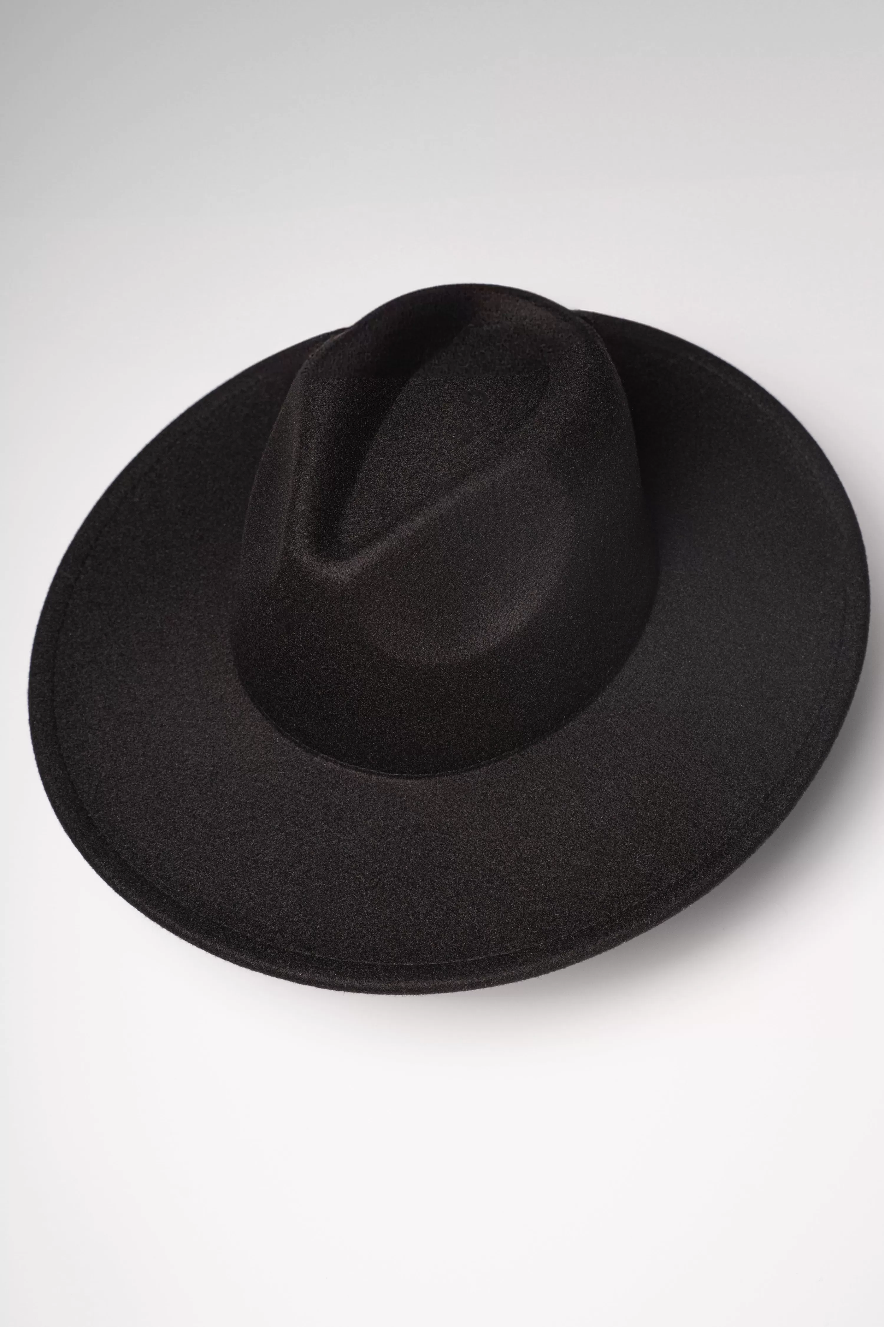 JLUXLABEL Black Margot Felt Hat