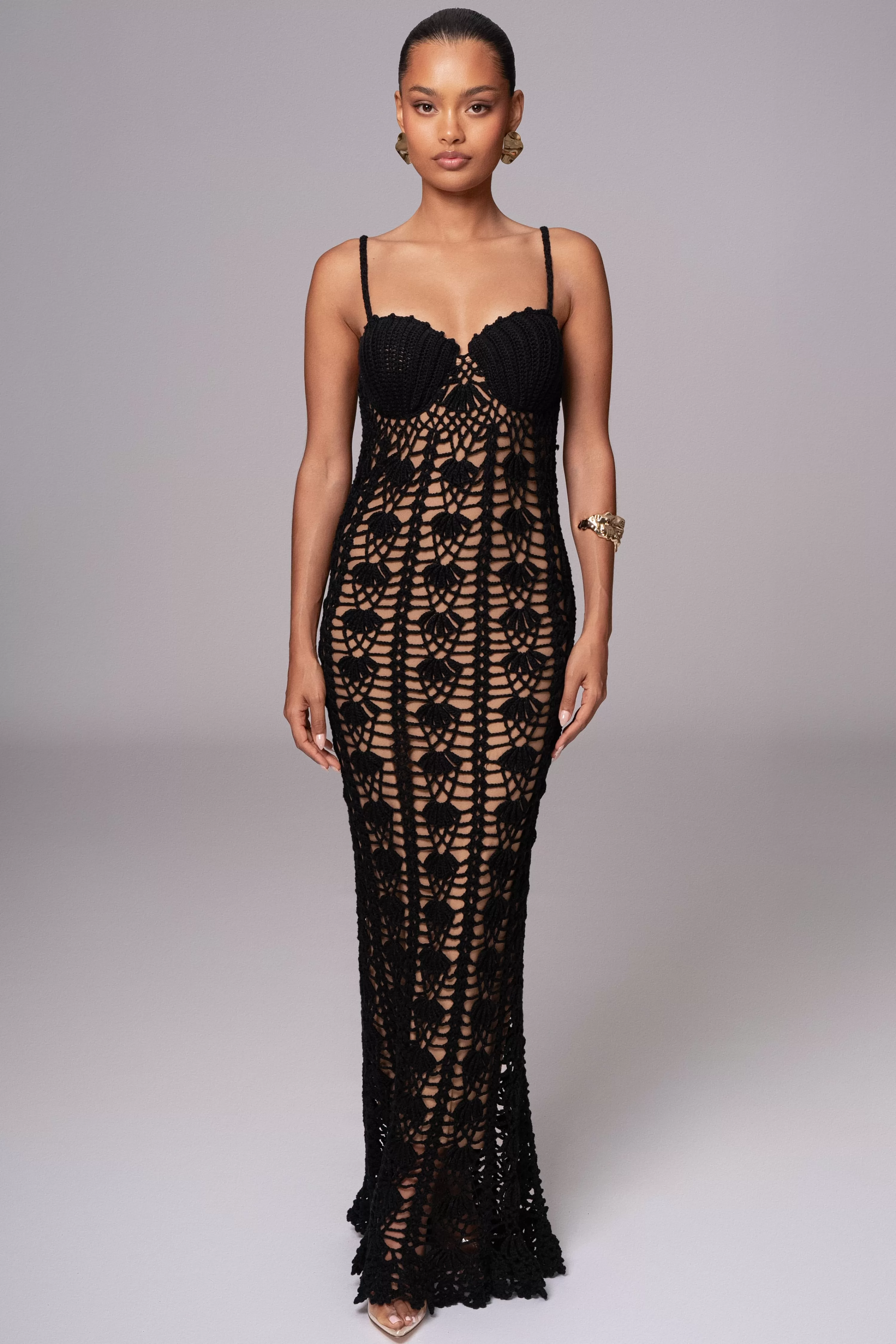 JLUXLABEL Black Odyssey Maxi Dress