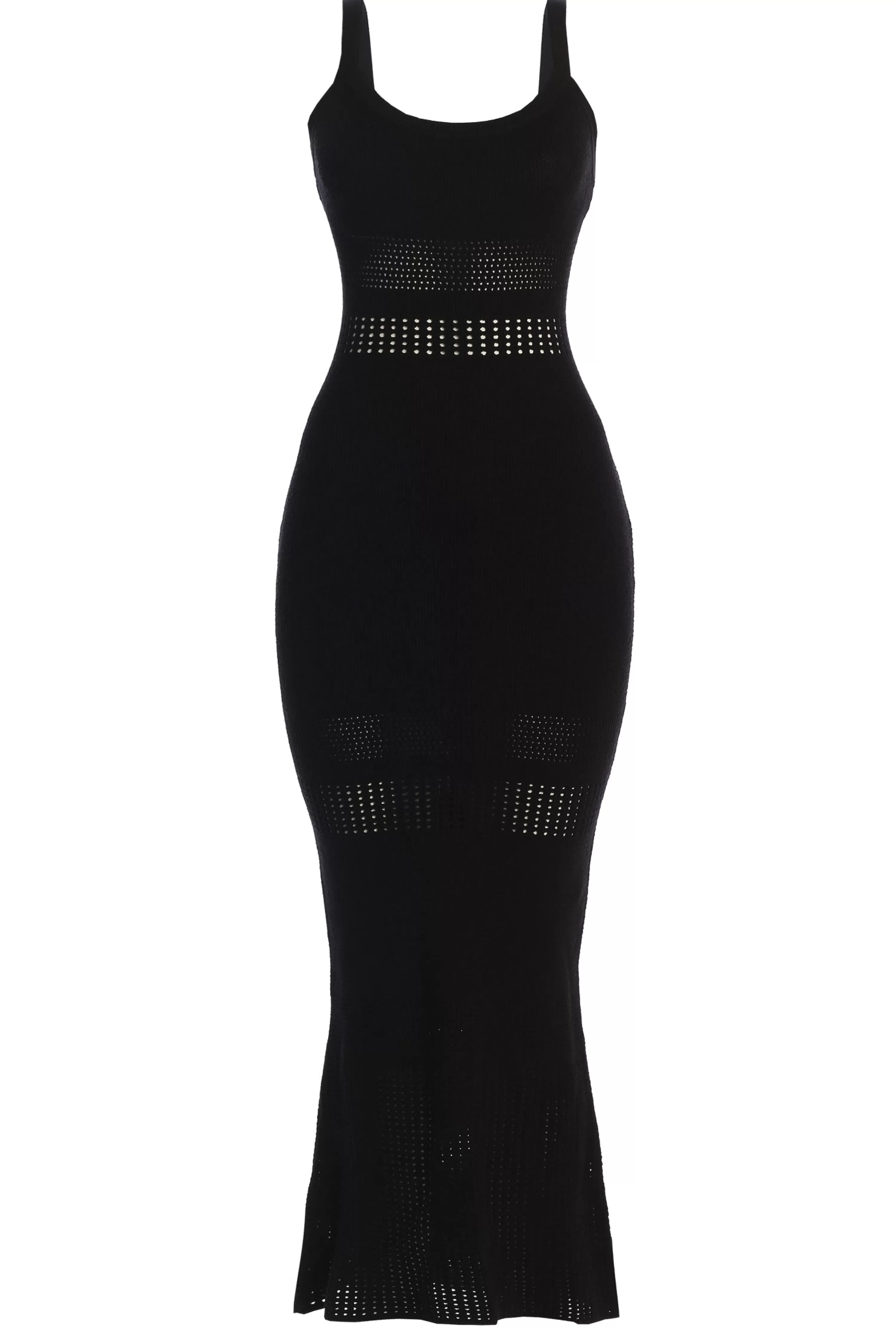 JLUXLABEL Black Palm Springs Knit Maxi Dress