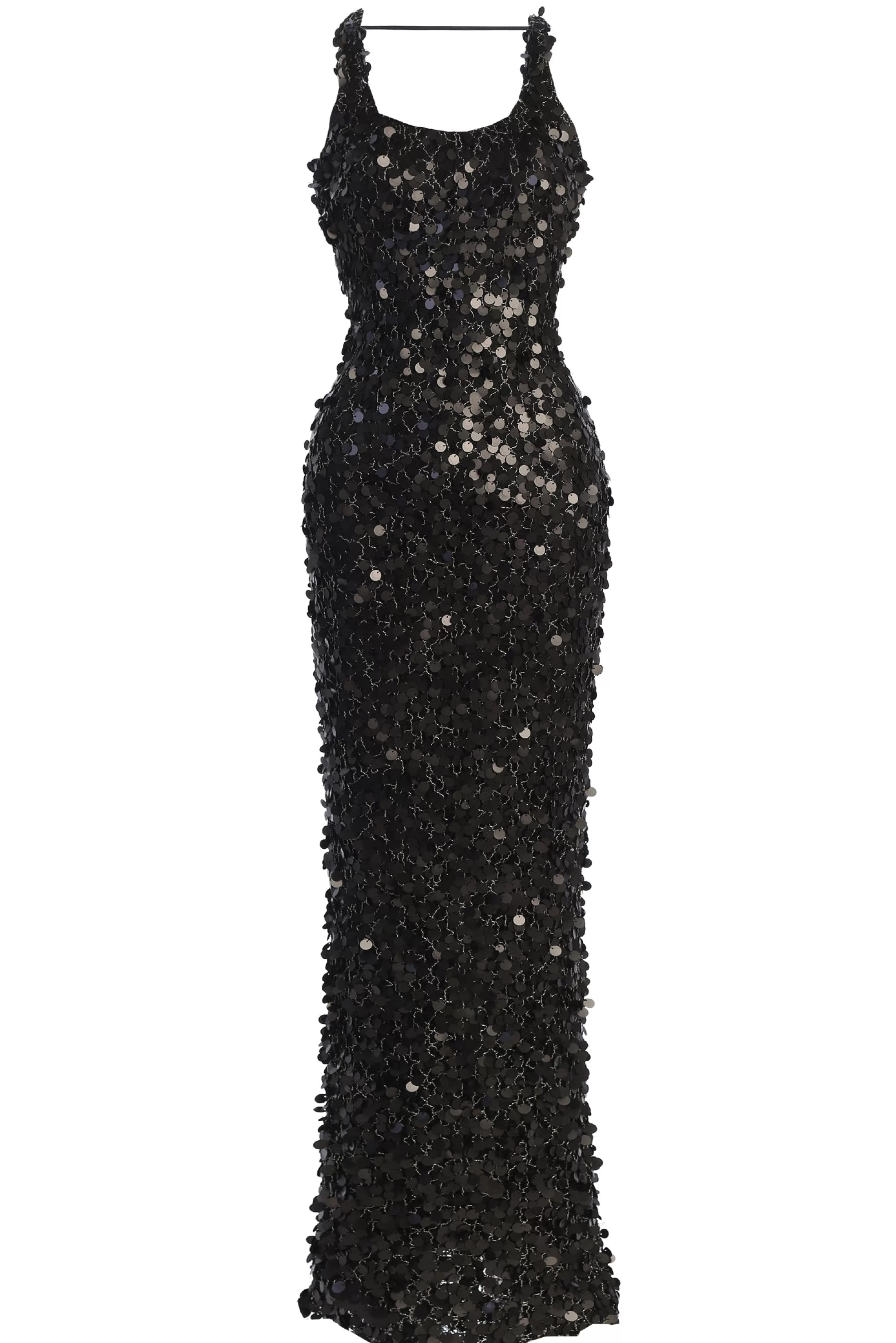 JLUXLABEL Black Sparkling Moments Sequin Maxi Dress