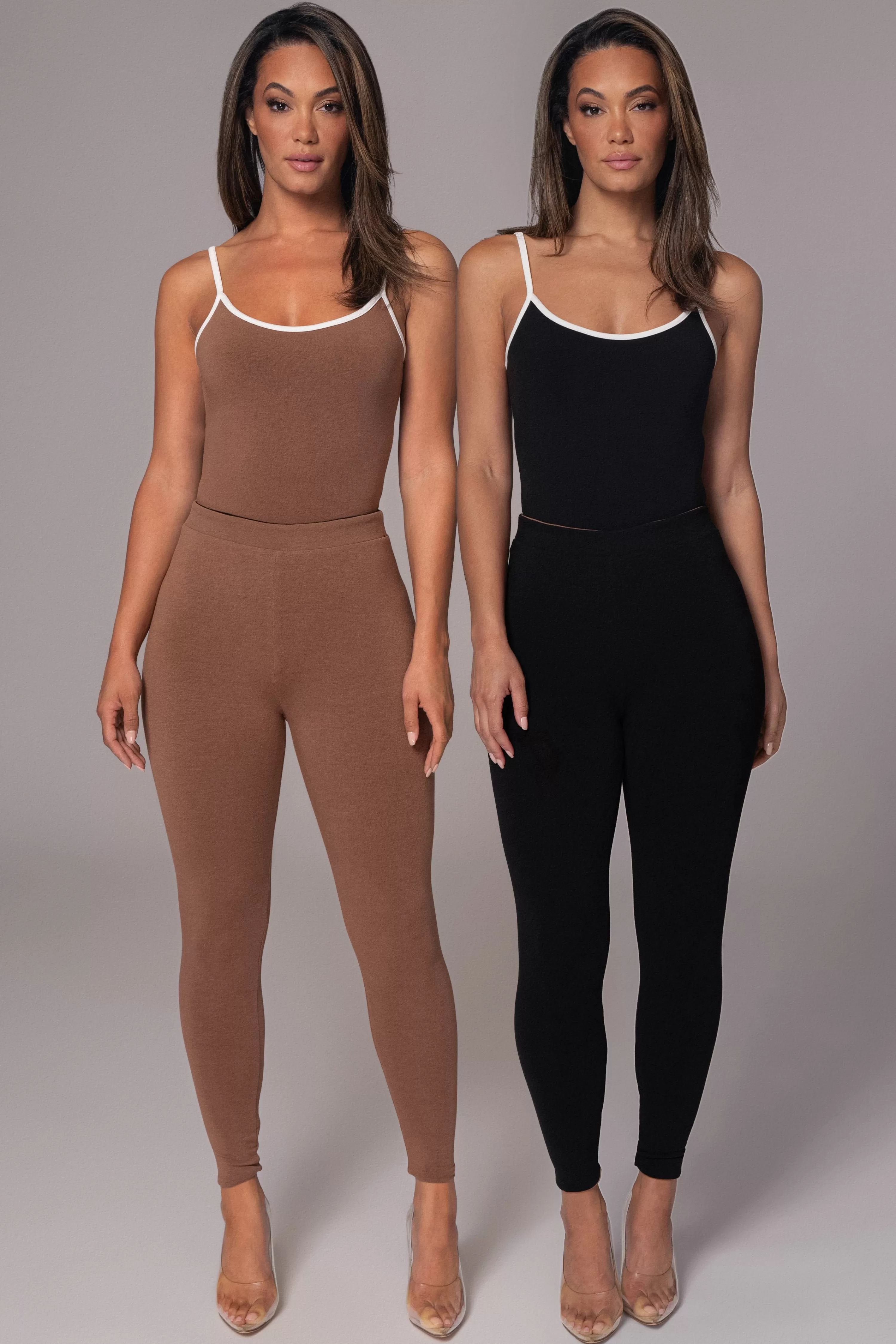 JLUXLABEL Black/Pecan Everyday Reversible Leggings