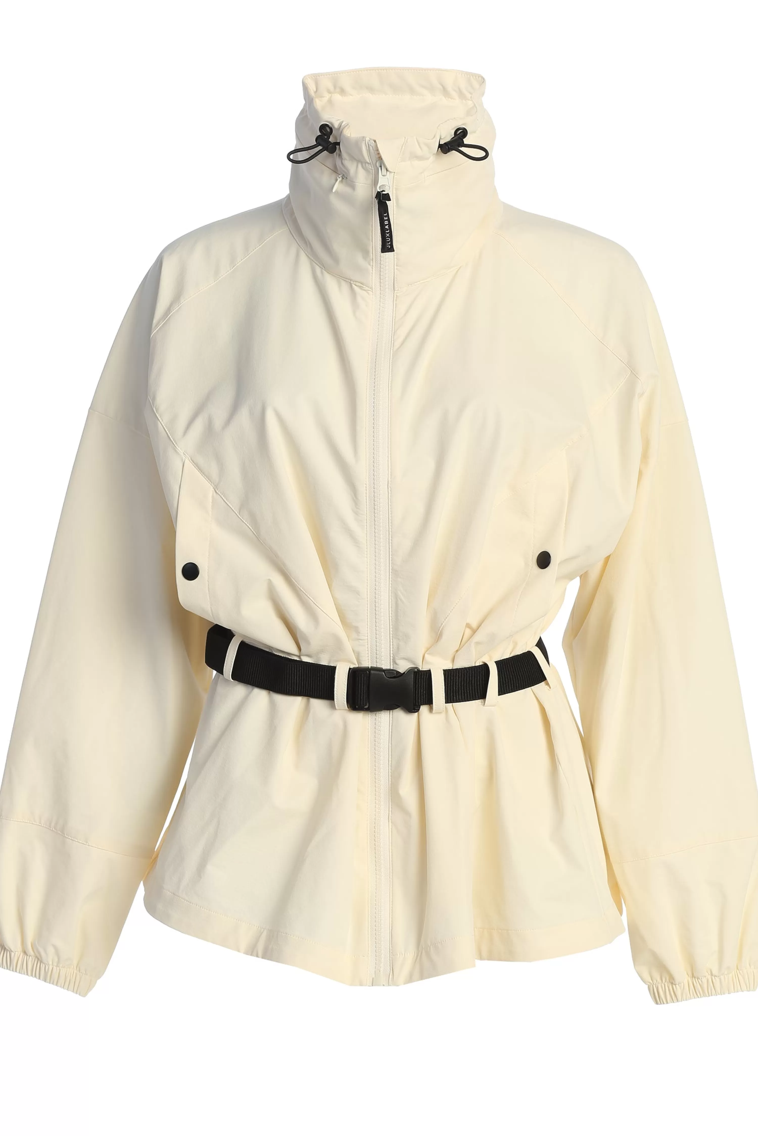 JLUXLABEL Buttercream Willow Belted Jacket