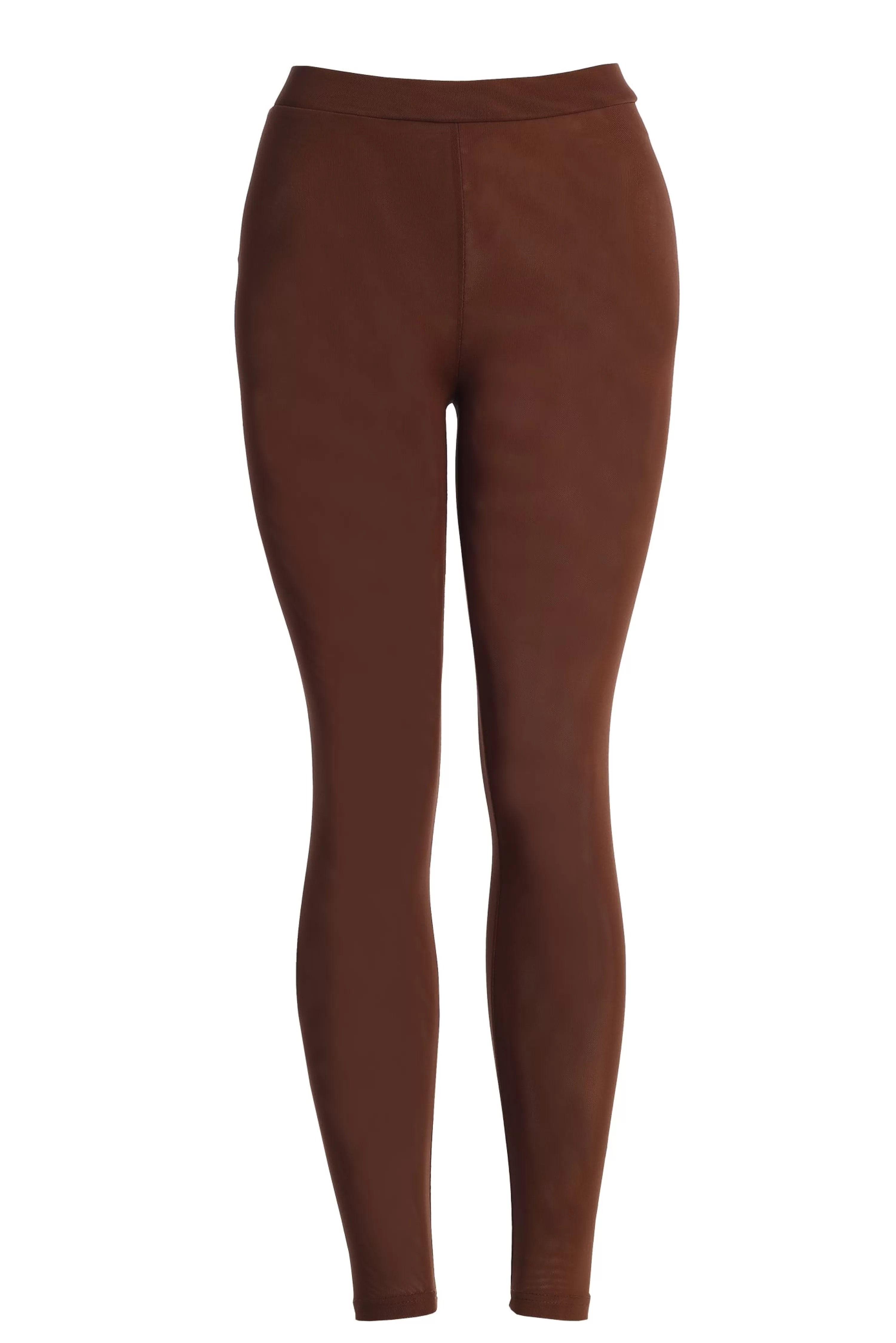 JLUXLABEL Chocolate Nina Mesh Pants