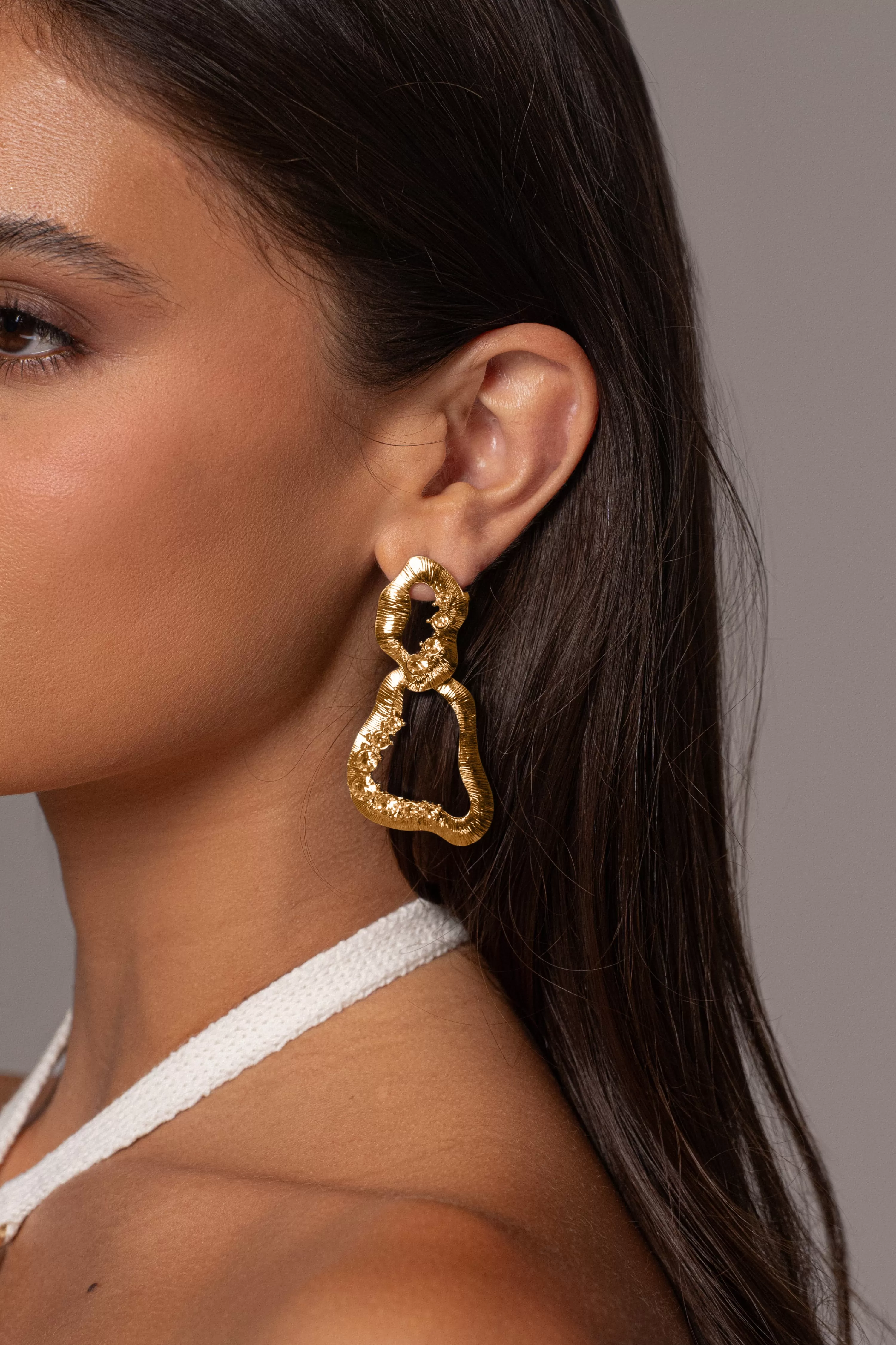 JLUXLABEL Gold Alora Earrings