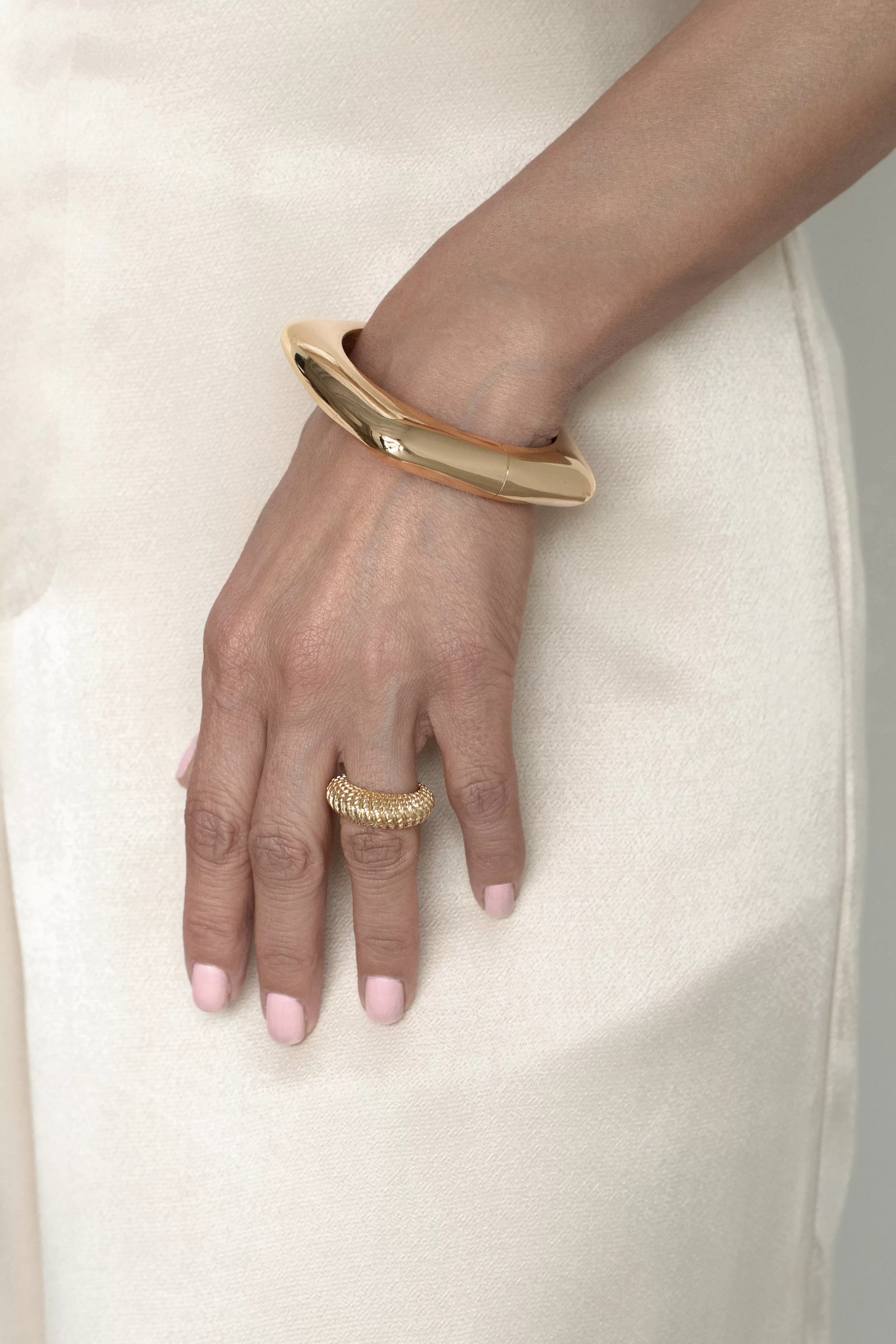 JLUXLABEL Gold Itzel Ring