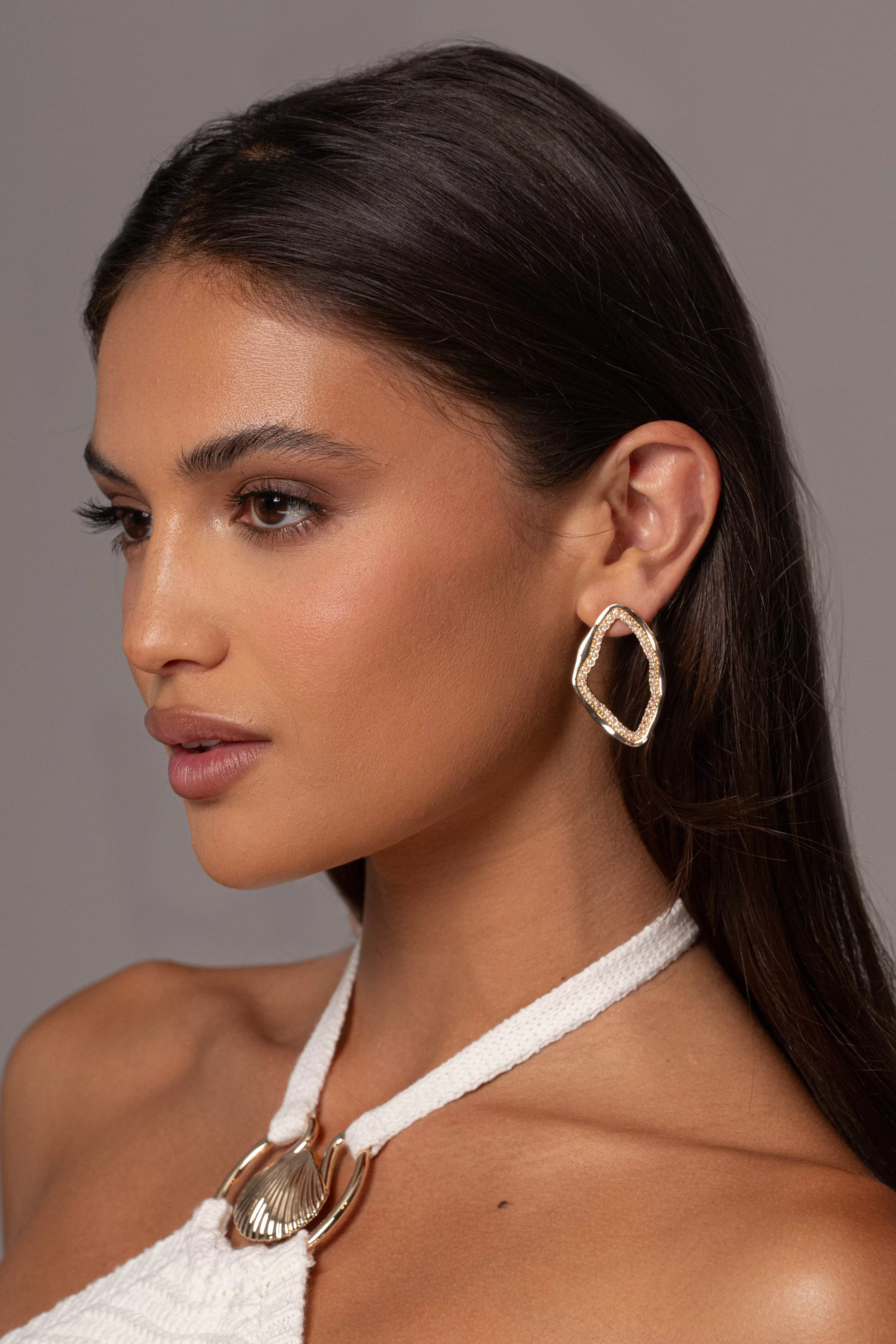 JLUXLABEL Gold Jenna Earrings