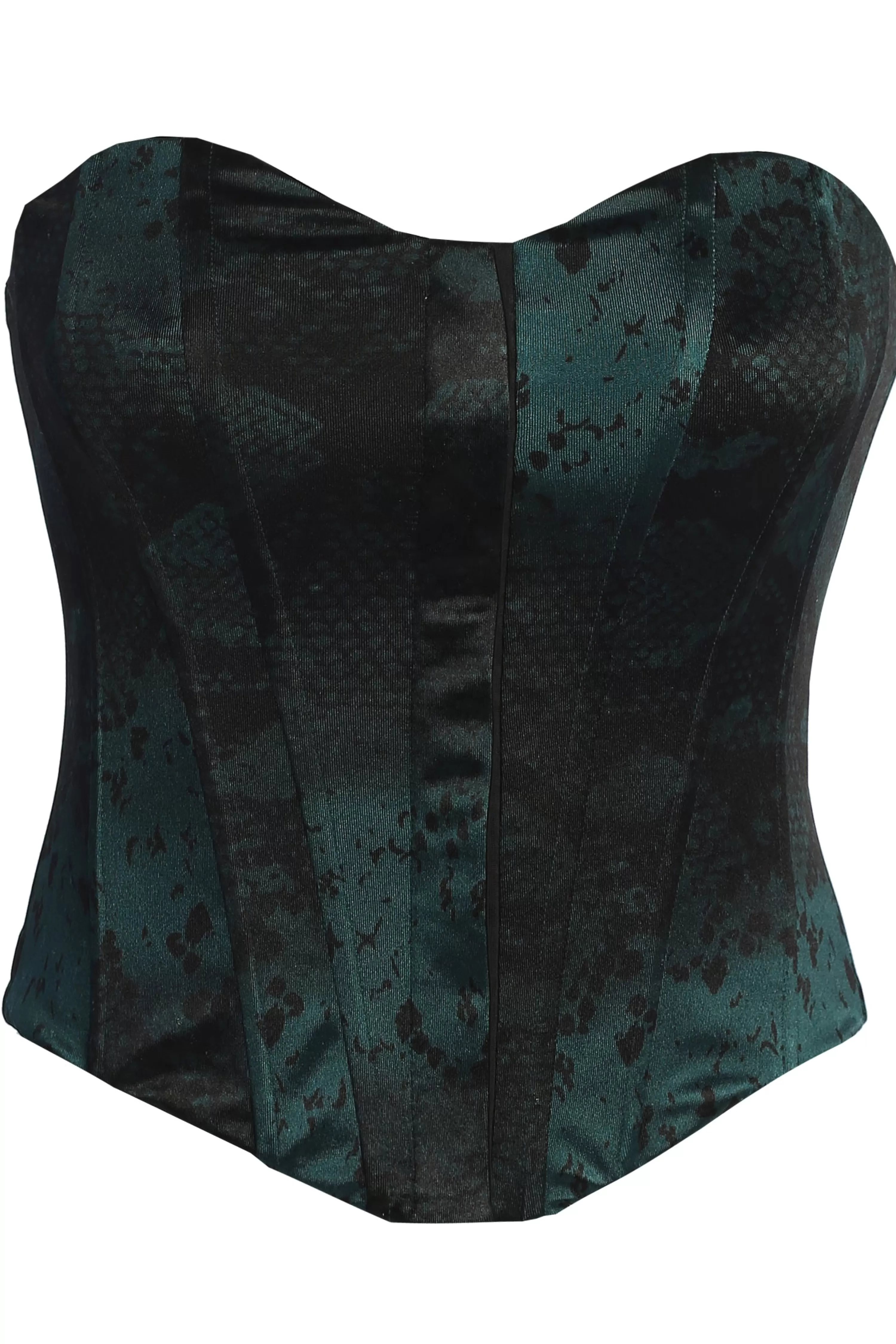 JLUXLABEL Green Stay the Night Corset