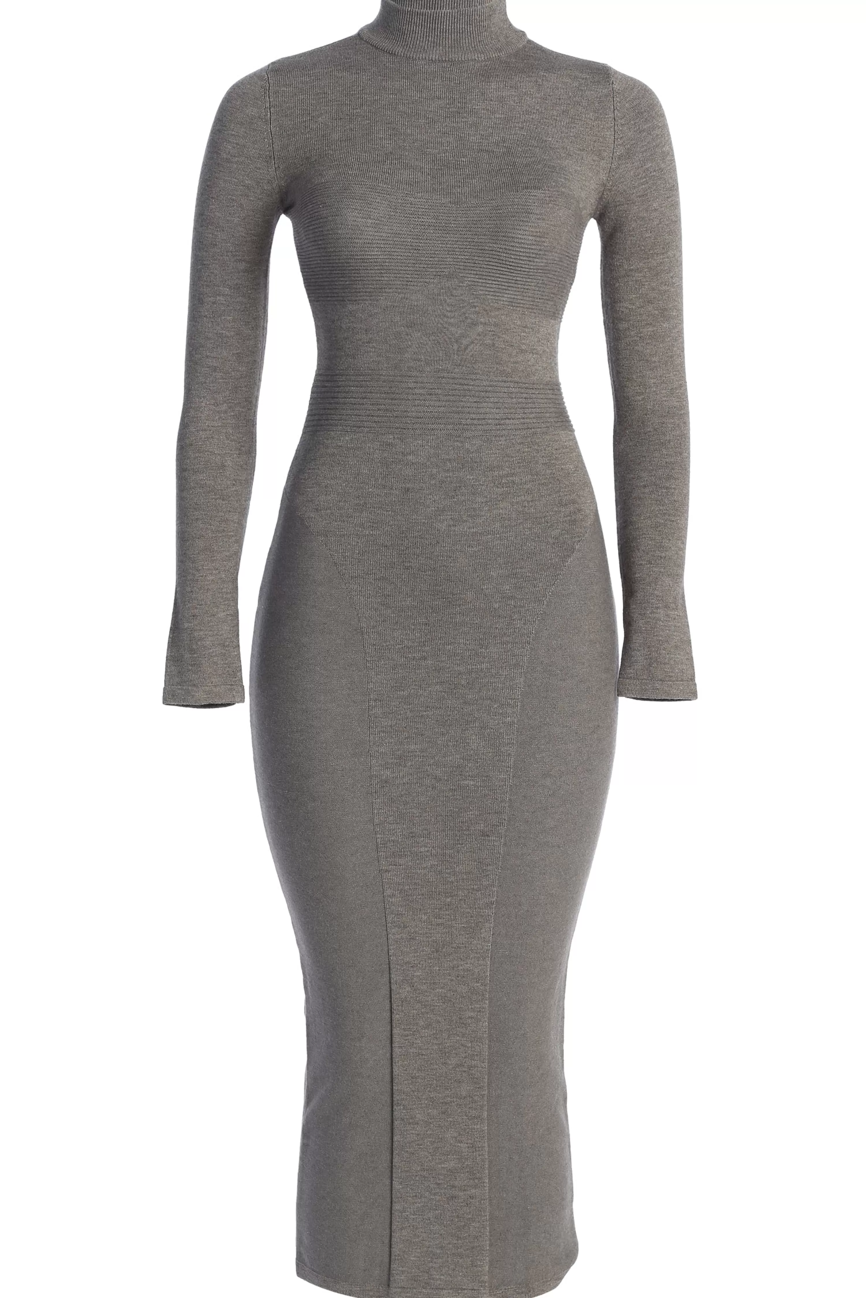 JLUXLABEL Grey Dakotah Midi Dress