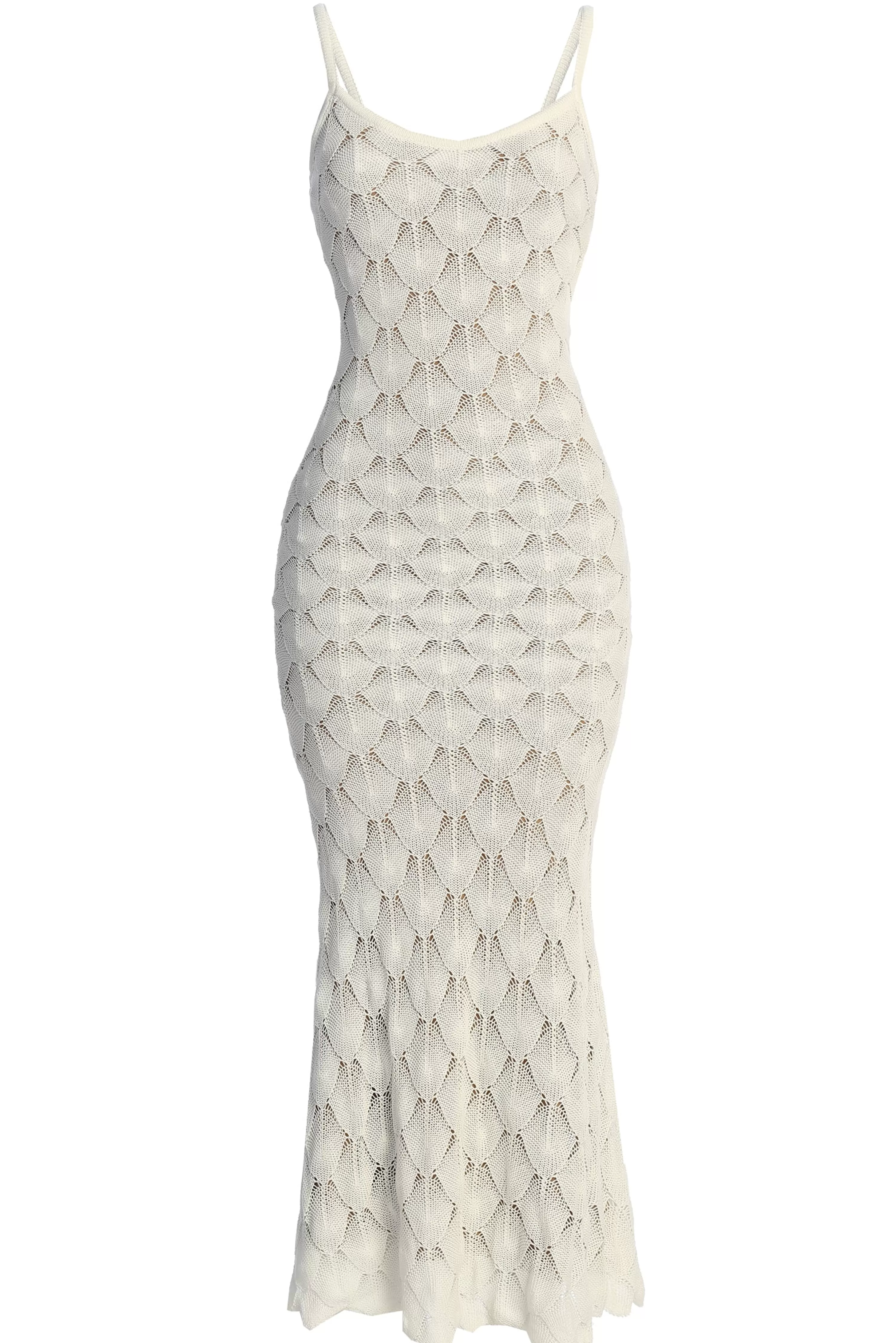 JLUXLABEL Ivory Gabriela Knit Maxi Dress