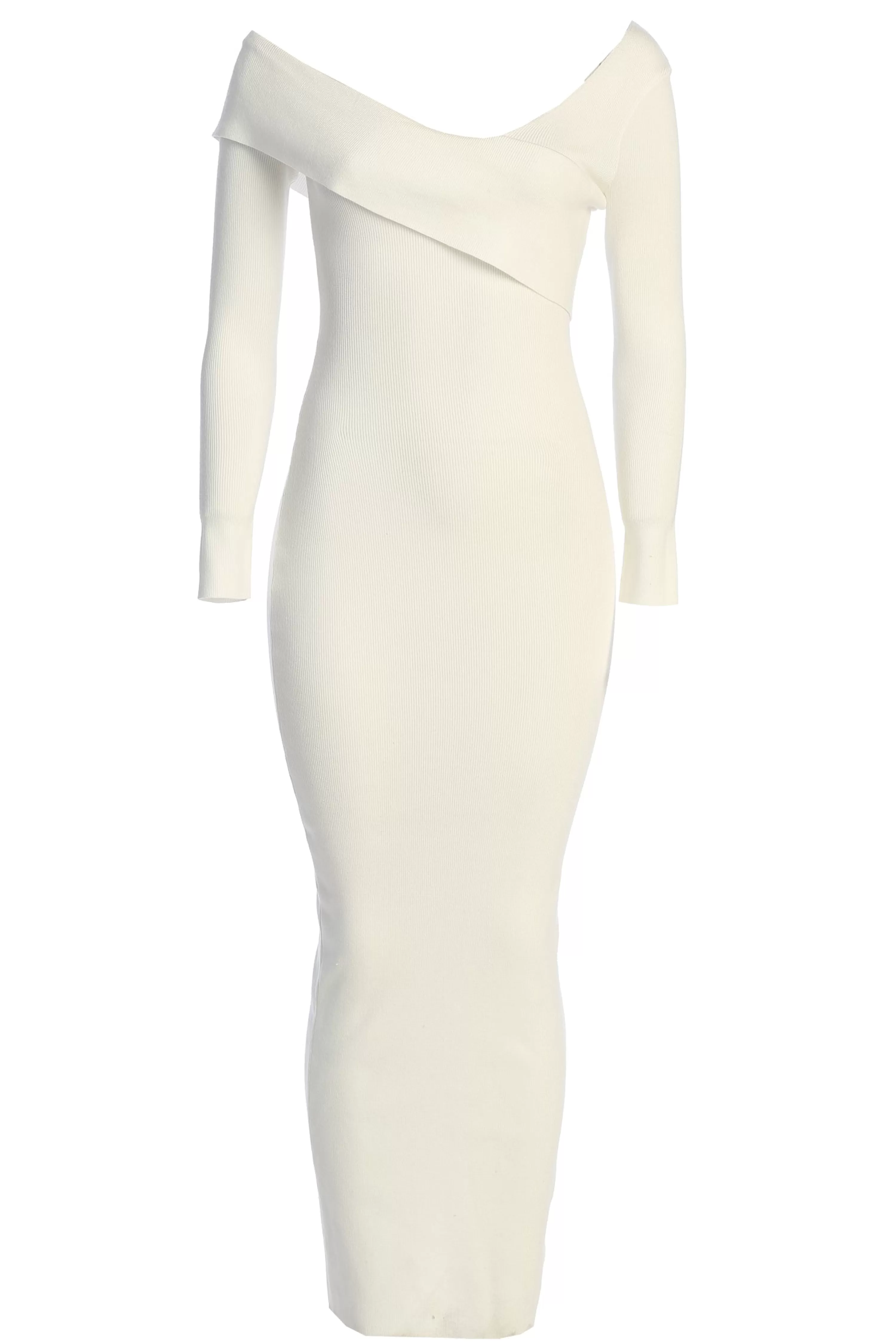 JLUXLABEL Ivory Harper Knit Maxi Dress