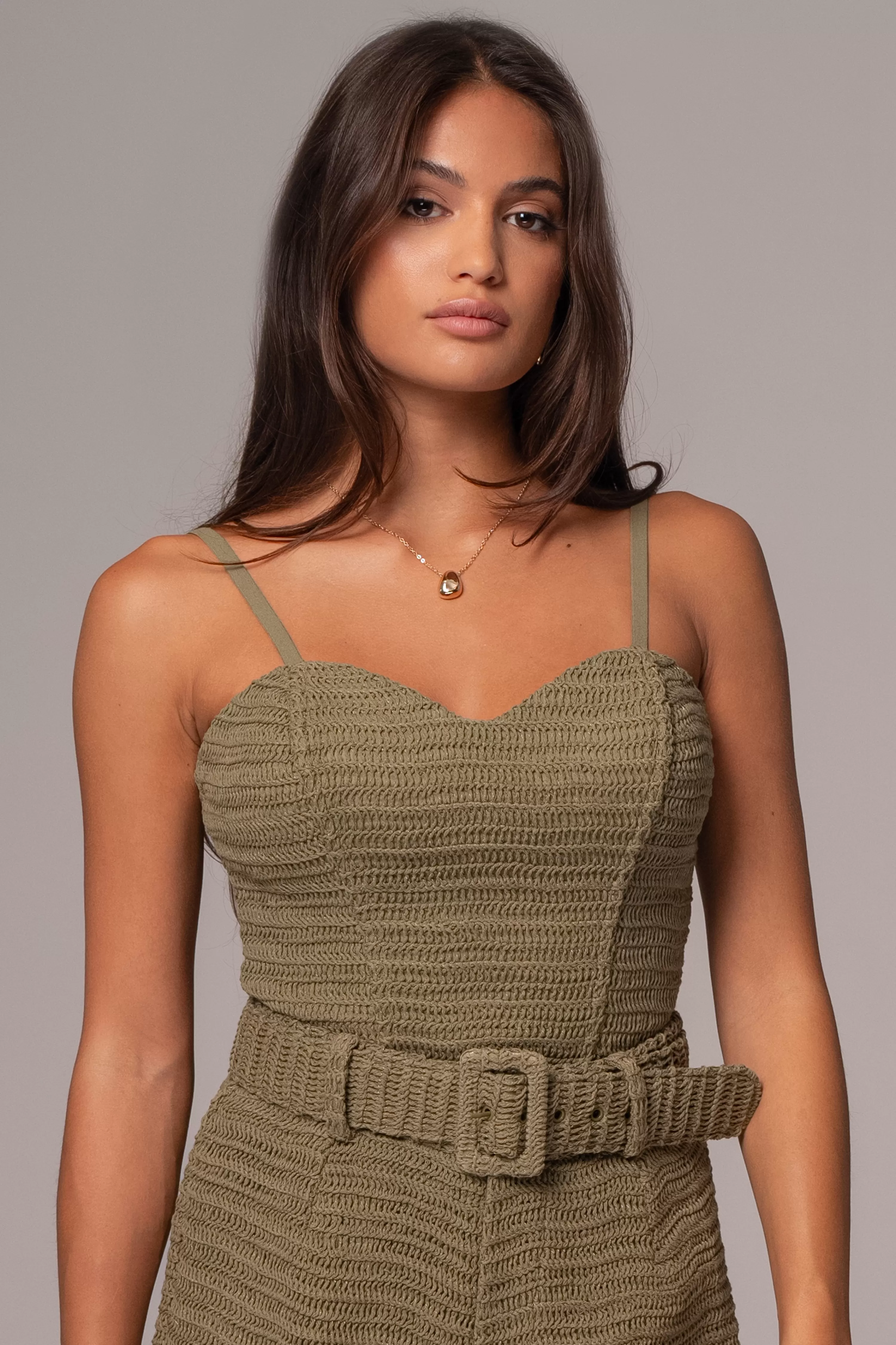 JLUXLABEL Olive Lila Bustier