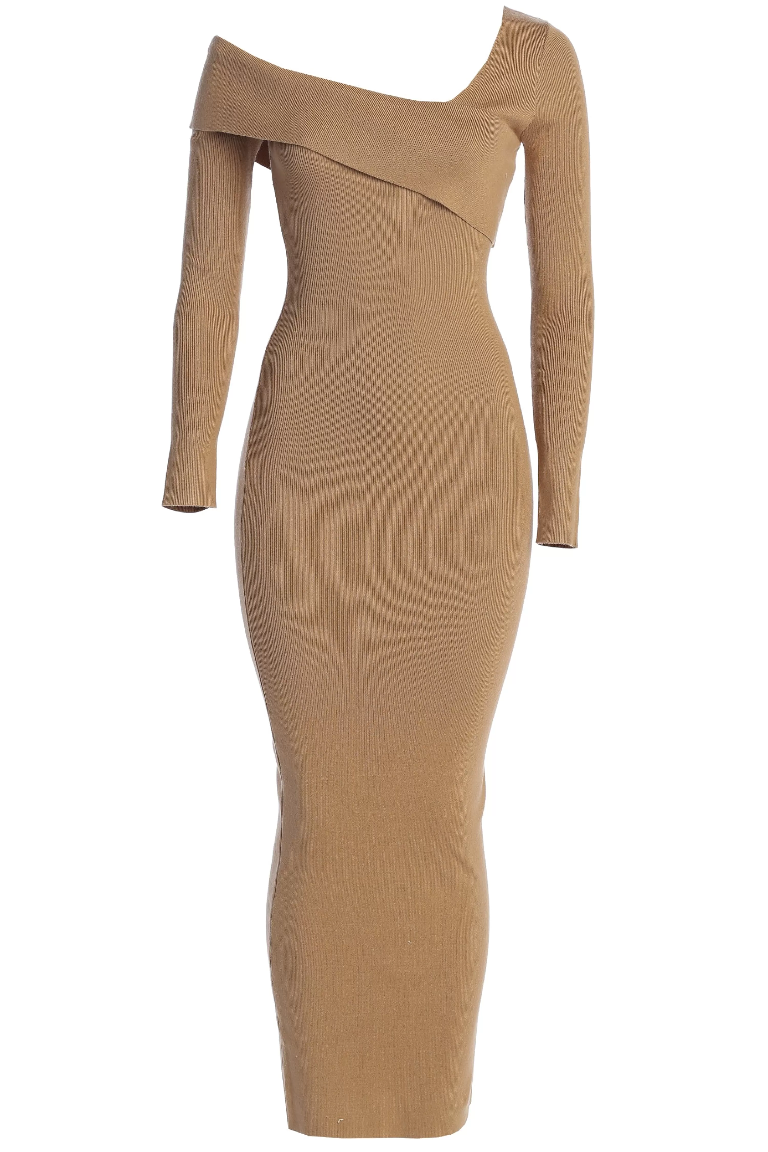 JLUXLABEL Tan Harper Knit Maxi Dress