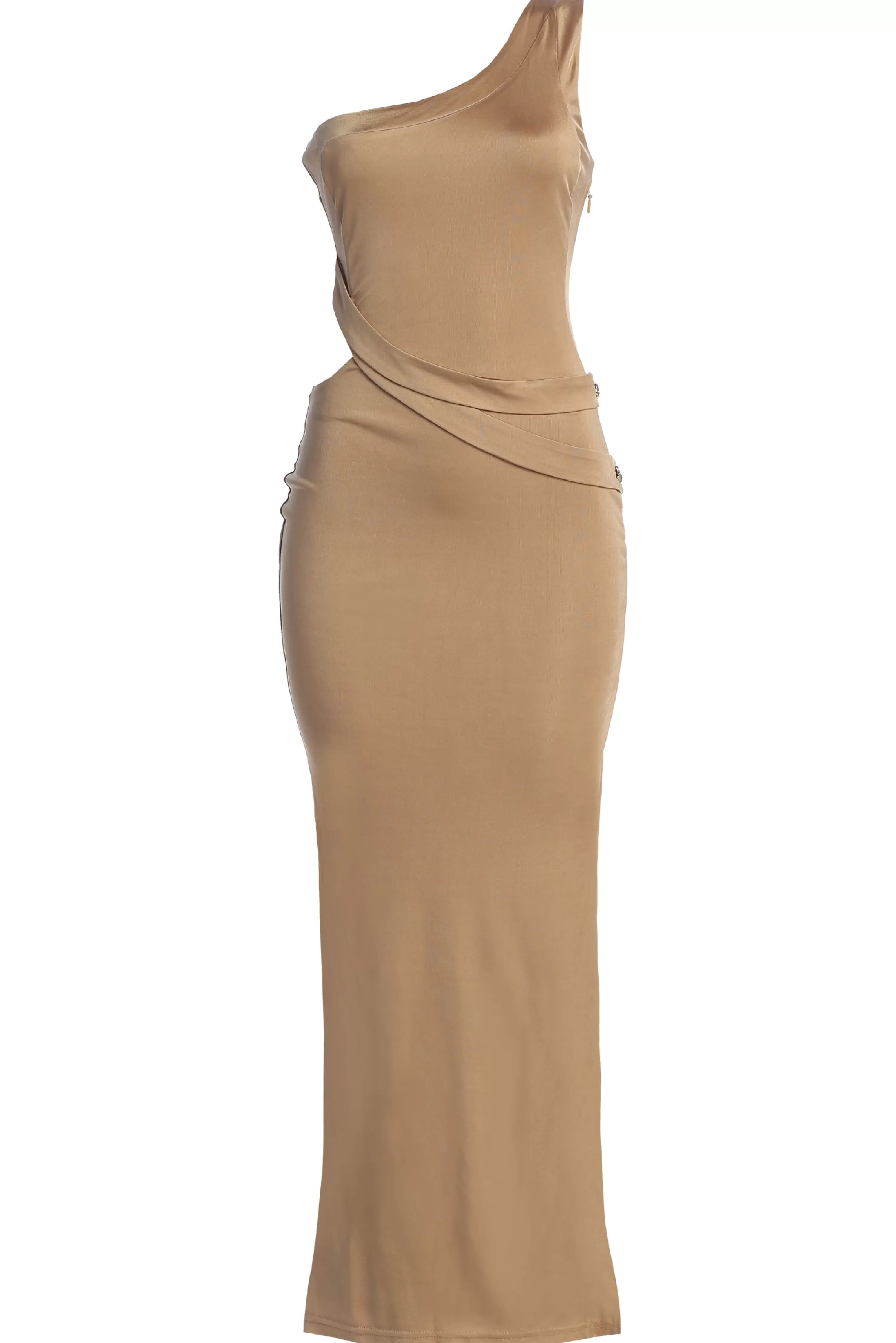 JLUXLABEL Tan Surrey Maxi Dress